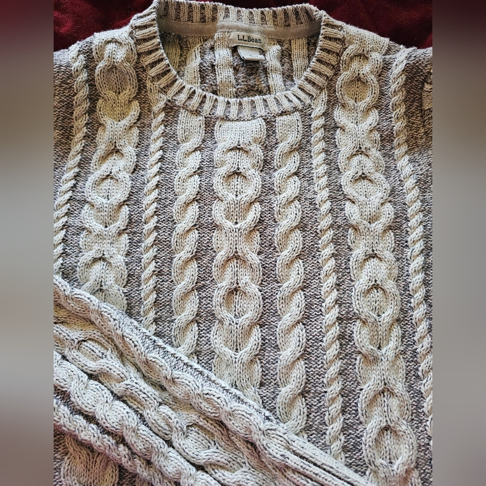 LL Bean 100% Cotton sweater,size s